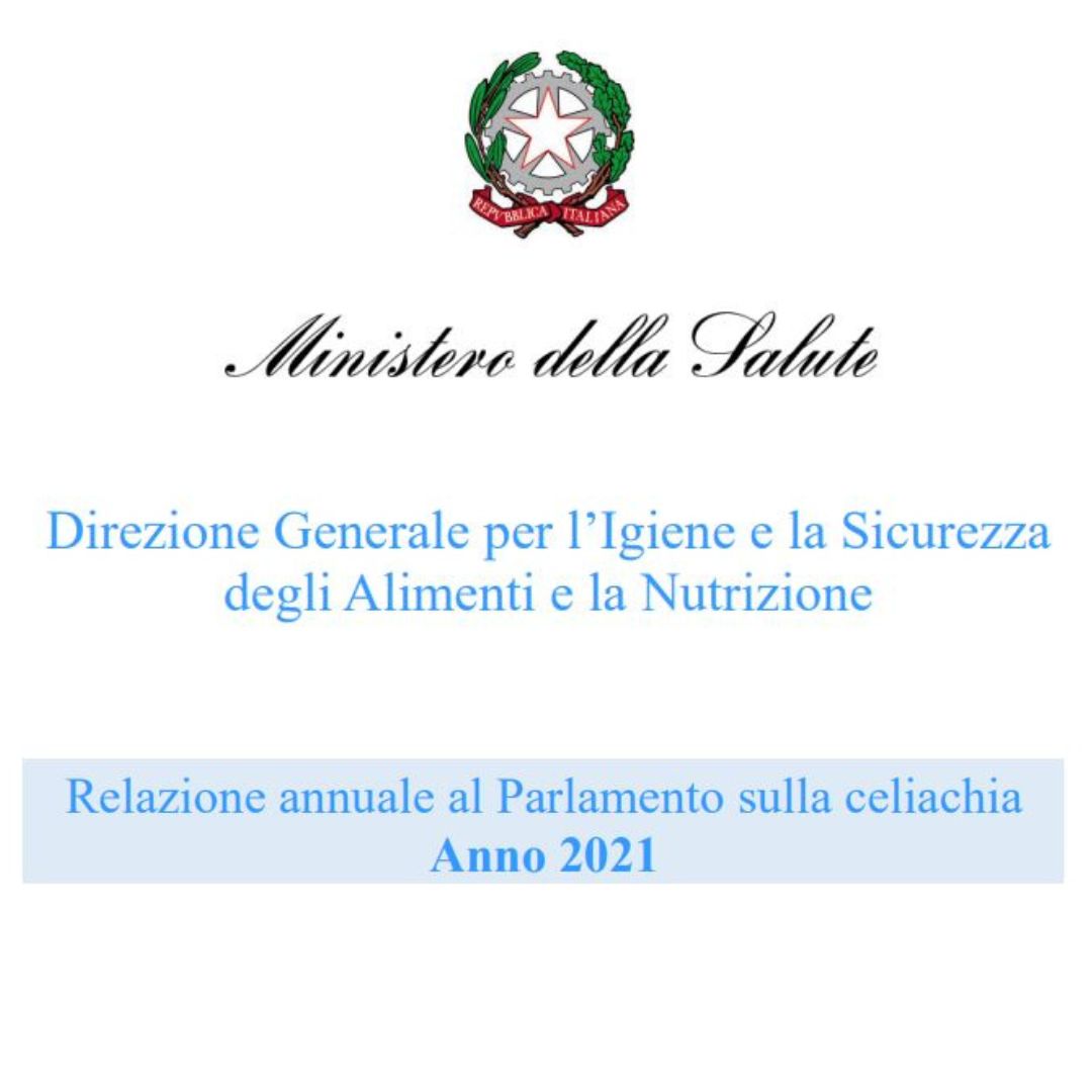 Pubblicata La Relazione Al Parlamento Sulla Celiachia 2021 - AIC ...